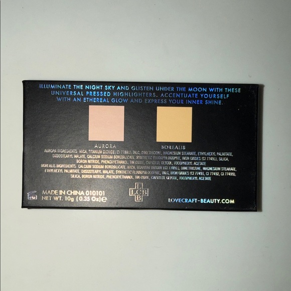 Highlighter Palette - Silver and Black - Picture 4 of 4